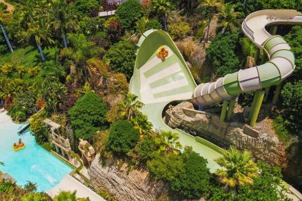 Kinnaree Tobogán acuático híbrido de 200 m Siam Park Tenerife